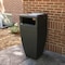 Mayne Kobi 43 Waste Bin with Metal Ashtray Insert, Black 8842-B - alternate 5